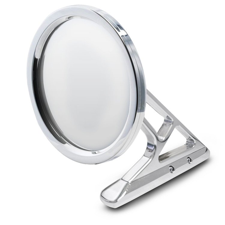 MS279-12CL Kinetic Round Mirror [Bright Clear Protective Fusioncoat Finish]