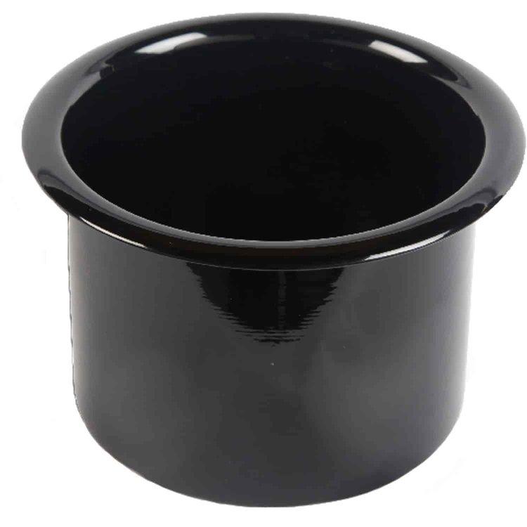 Drink Holder Black Anodized