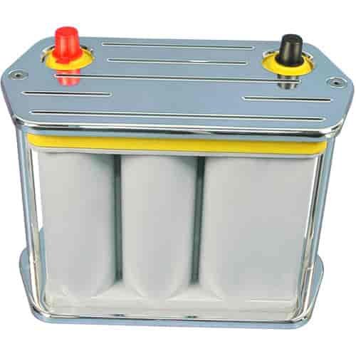 Optima Battery Box Polished