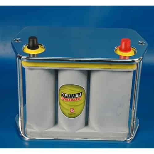BATTERY BOX OPTIMA D51 SMOOTH POLISH