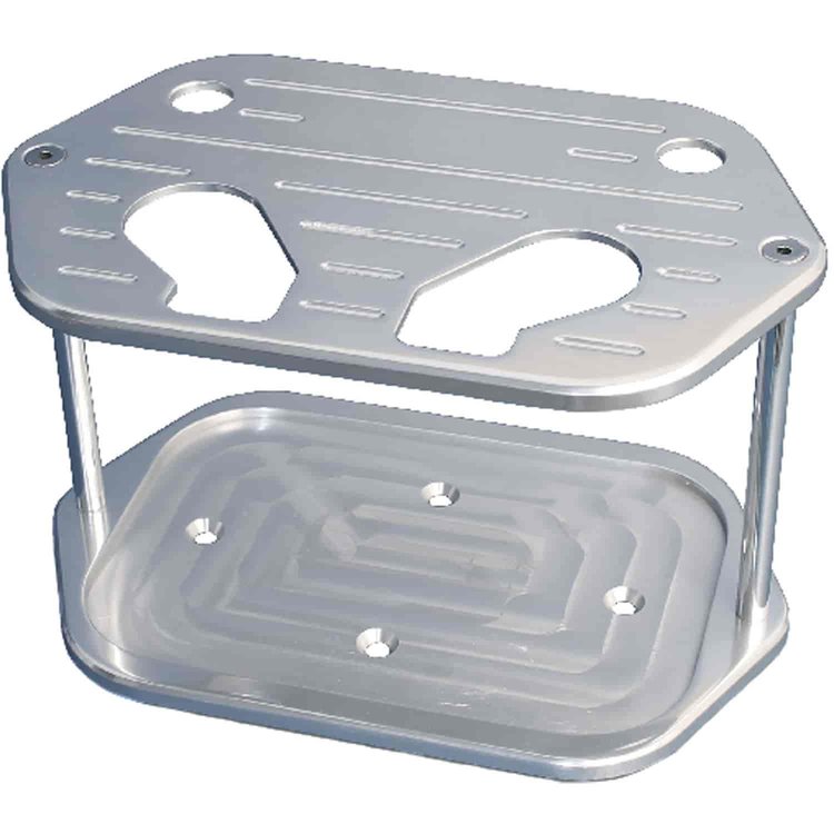 Optima Battery Box Clear Anodized