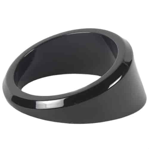 BEZEL-ANGLED 2-5/8 BLACK ANO