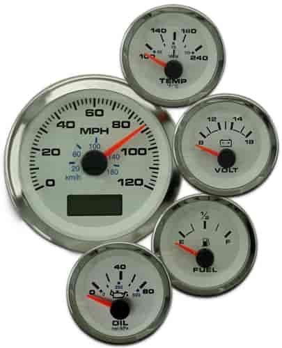 White Series Elite 5-Gauge Kit