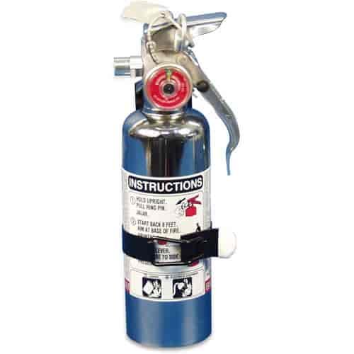Fire Extinguisher 1 Pound Chrome