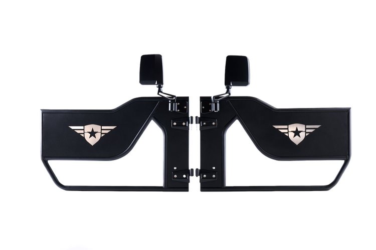 15-1046 Front Tube Doors for 2007-2018 Jeep Wrangler JK/JKU