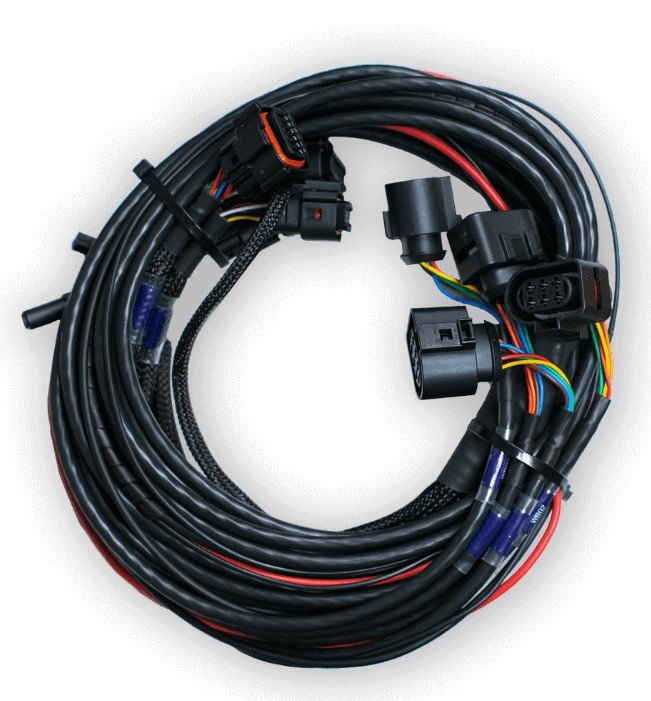 Wideband Oxygen Sensor Harness (6.5 ft.) for Installing 4 FuelTech Nano WB-O2 Wideband O2 Sensor Displays