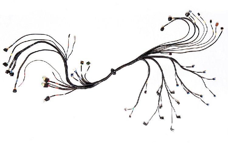 Complete GM Gen III LS Engine Wiring Harness for FuelTech FT550