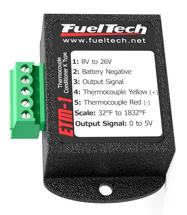 ETM-1 EGT Conditioner for Type K Thermocouples
