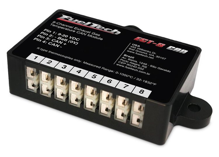 8-Channel Conditioner for Type K Thermocouples