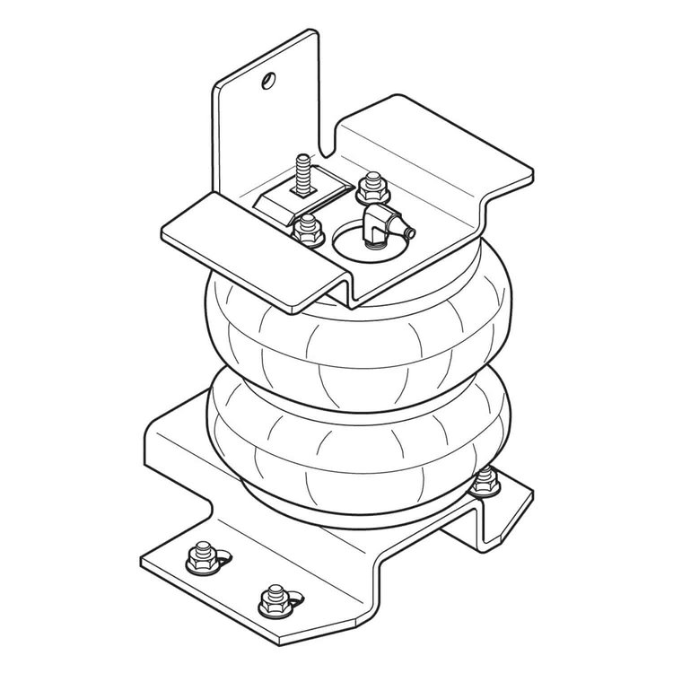 Ride-Rite Air Spring Kit 2000-2009 GMC Yukon XL/Denali XL 2500