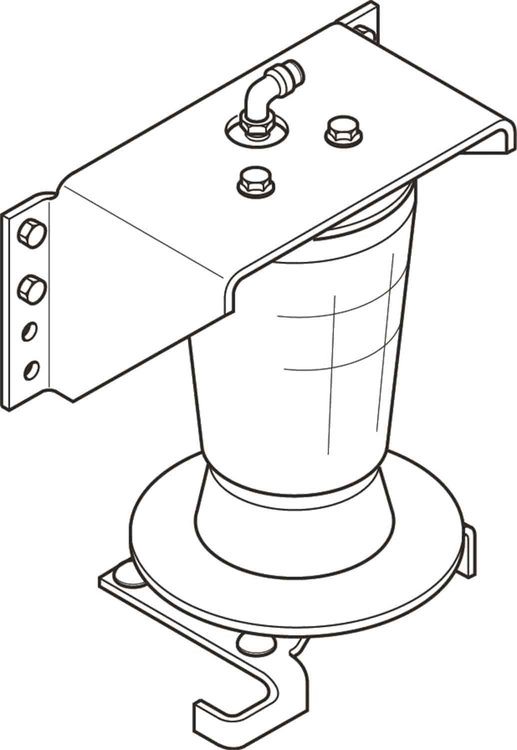 2008 Ford E-450 No-Drill Single Pre-Assembly