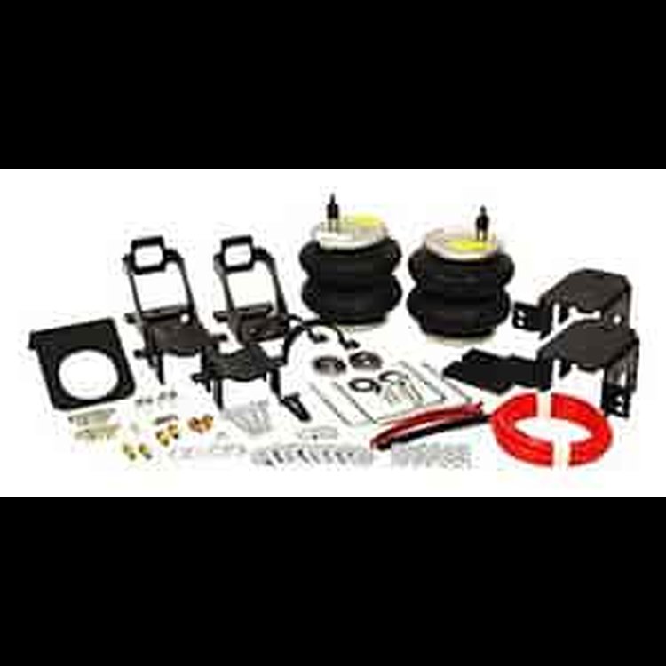 Ride-Rite ; Air Helper Spring Kit; Rear; Incl. Brackets; Air Helper Springs; Hardware; Air Line; And