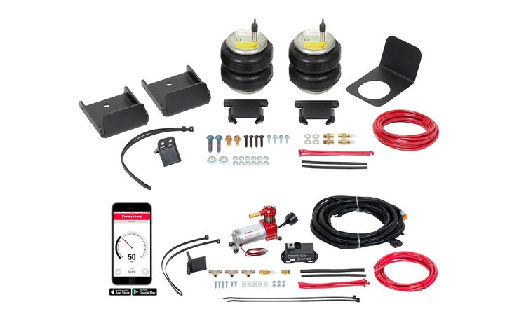 2609 Ride-Rite Air Spring Kit Fits Select Chevrolet Silverado/GMC Sierra 1500 2WD/4WD