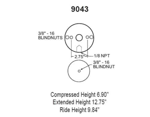 140/95MM DODGE TRUCK PLSTC CAP