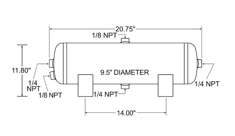 Air Suspension Air Tank