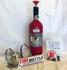 Fire Safety System with 5 lbs. Bottle Manual Push System