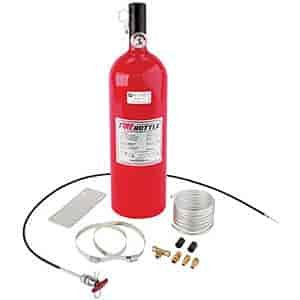 Fire Safety System with 10 lbs. Bottle Manual Pull System