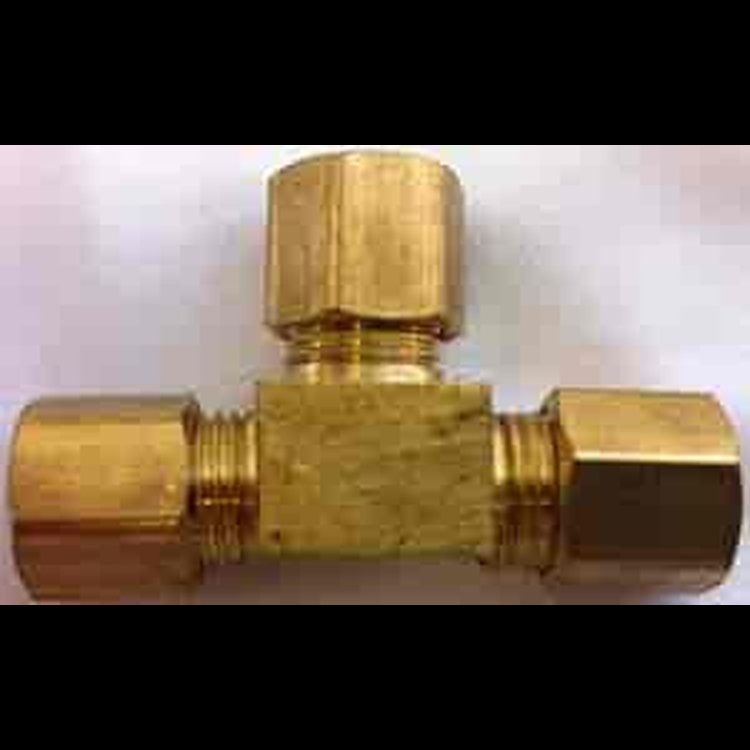 Brass Tubing Tee