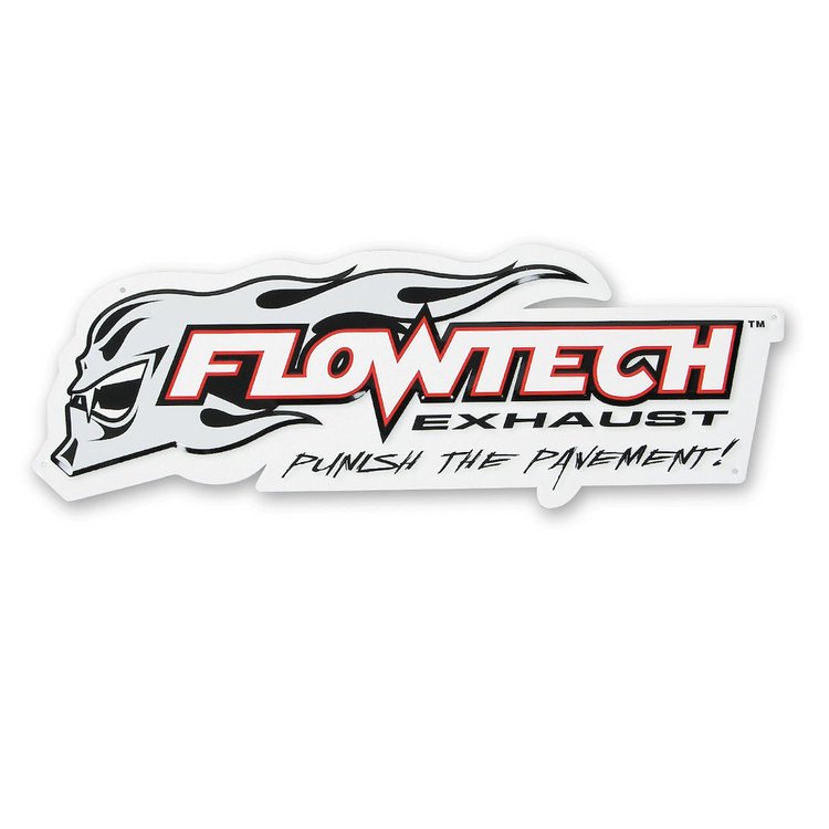 FlowTech Metal Garage Sign 7" x 18"