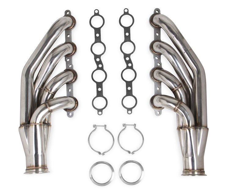 Turbo Header for GM LS Engine Swap Applications [Polished]