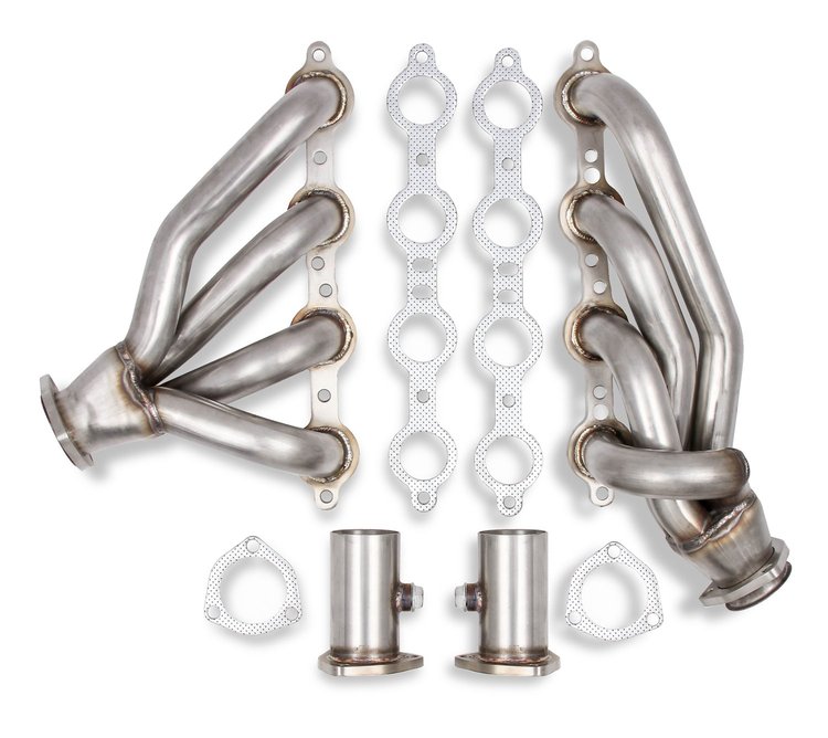 Shorty Header for 1982-2004 GMC S15/Sonoma, Chevy S10 [Natural]