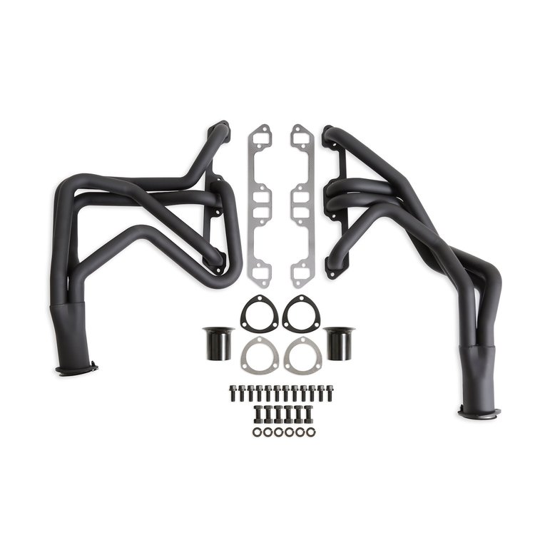 Long Tube Header for 1965-1974 Plymouth Barracuda/Belvedere, Dodge Challenger/Charger [Painted]