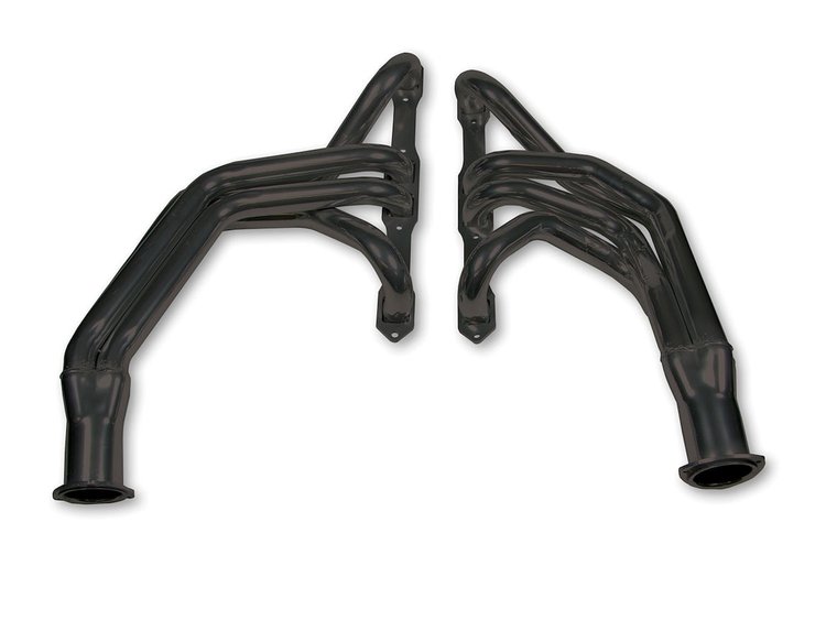 Long Tube Header for 1969-1974 Dodge D100/D200, Plymouth Trailduster [Painted]