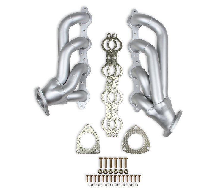 Shorty Header for 2003-2013 Chevy Avalanche, GMC Sierra 1500 [Ceramic Coated]
