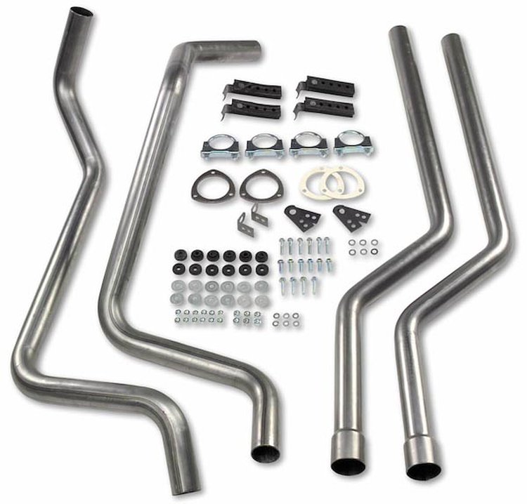 Header Back Super Street Dual Kit 1970-81 Camaro & Z-28