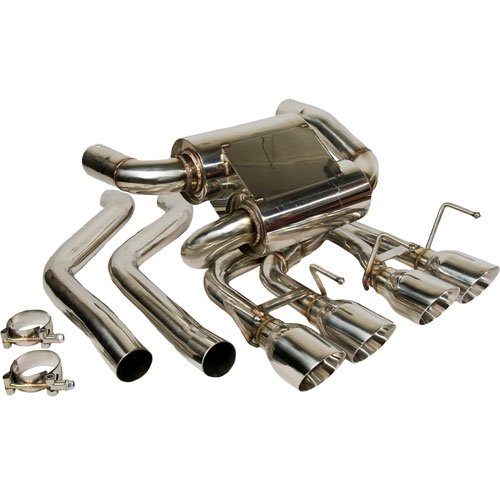 Axle-Back Exhaust System 2005-2008 Corvette 6.2L