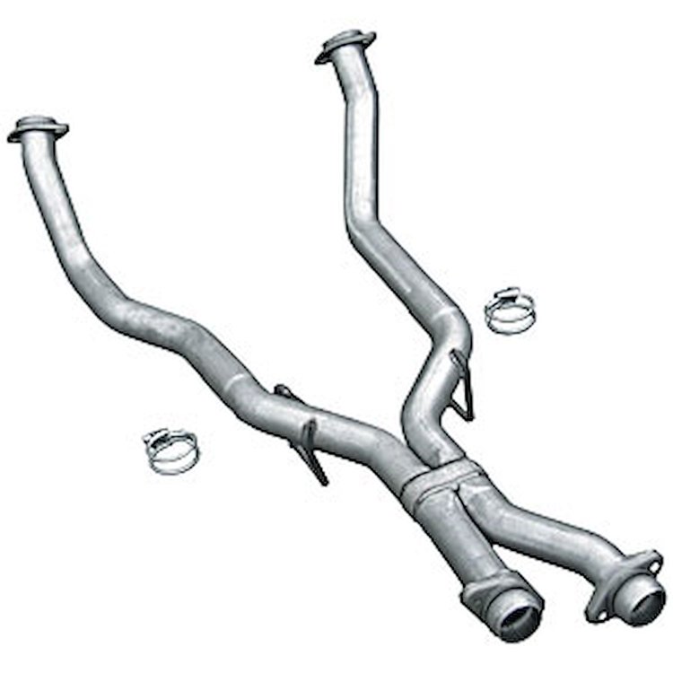 1986 - 1993 Ford Mustang 5.0L 2.50" pipes, no muffler