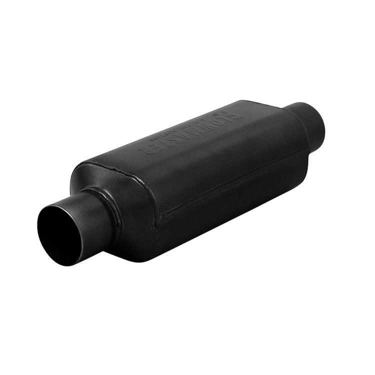Super HP-2 Shorty Muffler 2.5" Inlet/Outlet