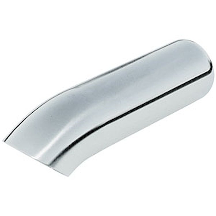 Brushed Stainless Steel Exhaust Tip Weld-On