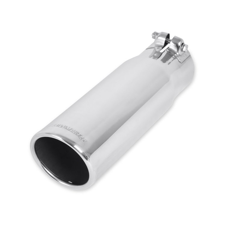 Polished Stainless Steel Exhaust Tip Clamp-On