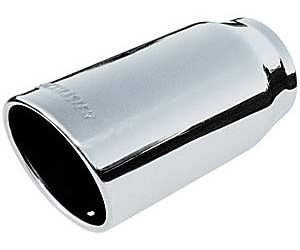 Polished Stainless Steel Exhaust Tip Weld-On
