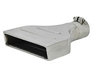 Polished Stainless Steel Exhaust Tip Clamp-On