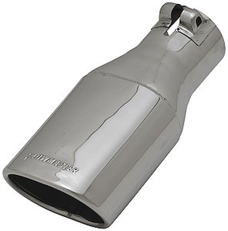 Polished Stainless Steel Exhaust Tip Clamp-On