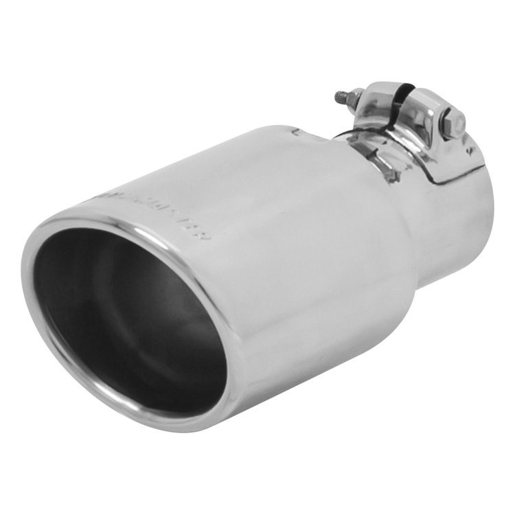 Polished Stainless Steel Exhaust Tip Clamp-On