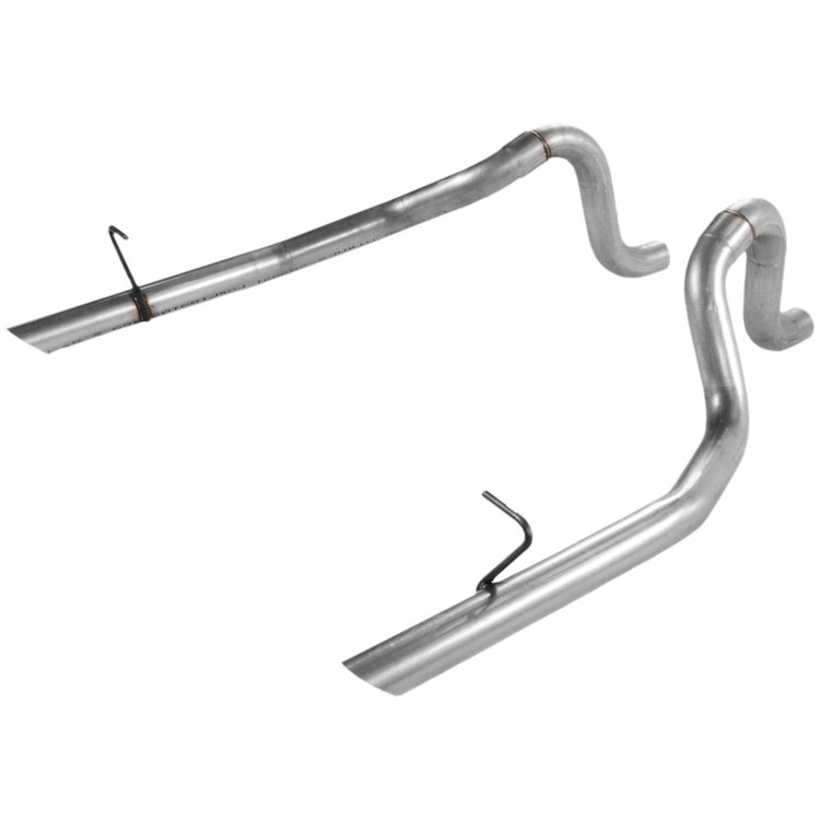 Tailpipes Aluminized Steel 1987-1993 Mustang LX 5.0L