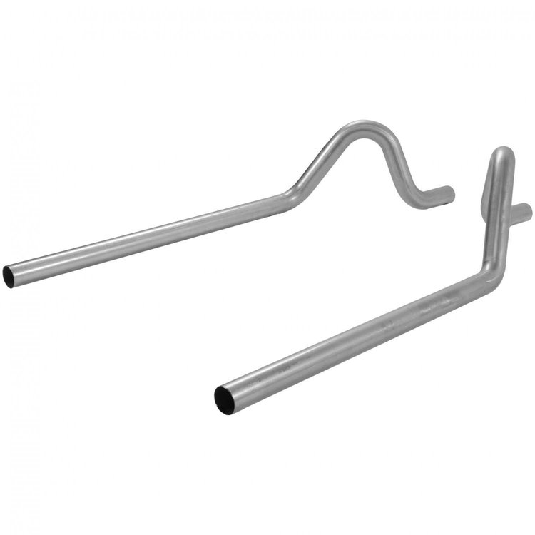 Tailpipes Aluminized Steel 1955-1957 Chevy Sedan