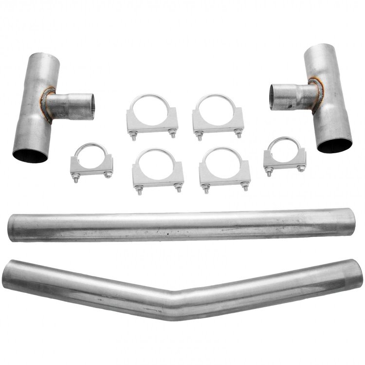 15920FM H-Pipe Kit; 2.50 in. Tubing