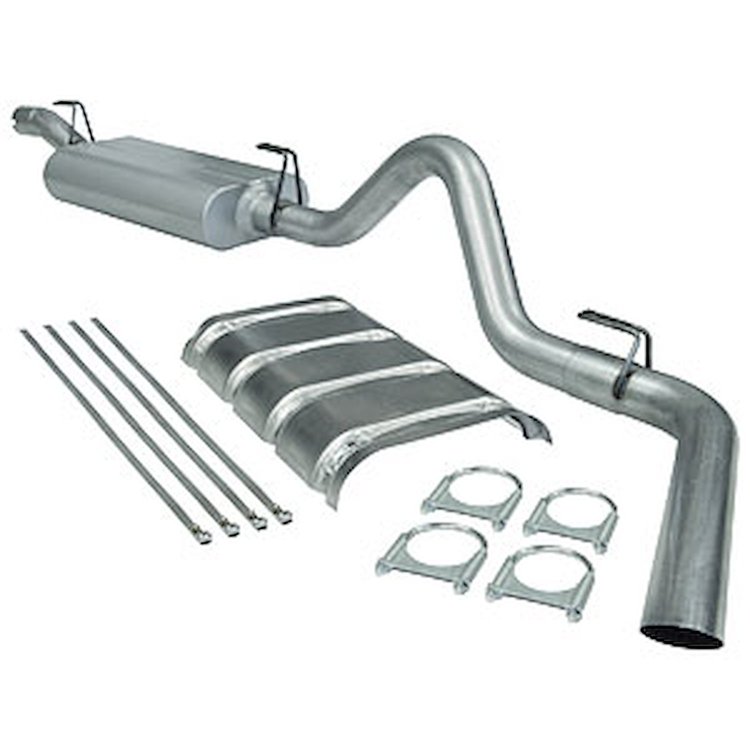 Force II Tuned Cat-Back Exhaust System 1988-91 Suburban 3/4-Ton 5.7L