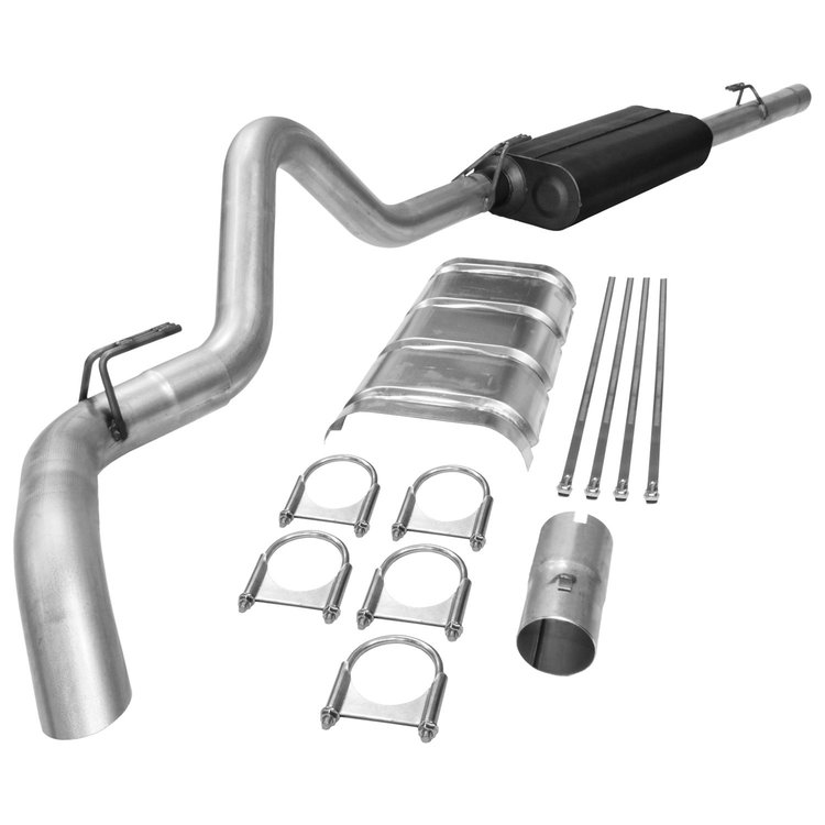 Force II Cat-Back Exhaust System 1988-1992 GM Silverado/Sierra 1500/2500 5.7L (Standard Cab/Long Bed)
