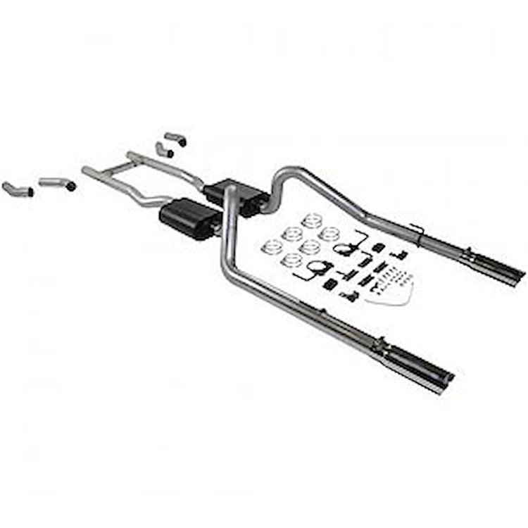 American Thunder Exhaust System 1955-57 Chevrolet (Does not fit convertible or wagon)