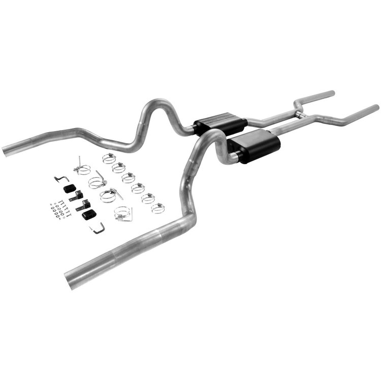 American Thunder Header-Back Exhaust System 1968-1972 GM A-Body