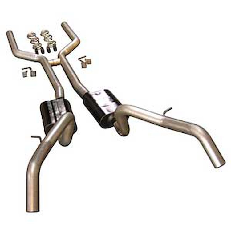 1967-69 F-Body (Exc. Convertibles) 3.0" tubing from the transmission cross-member back