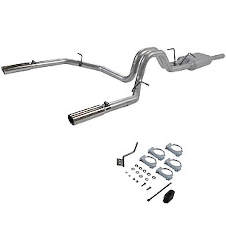 Force II Tuned Cat-Back Exhaust System 1998-03 F-150 1/2-Ton 4.6L/5.4L
