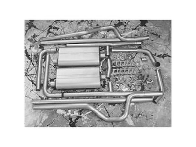 Force II Exhaust Systems 1975-86 Chevy P-30 Motorhome 7.4L