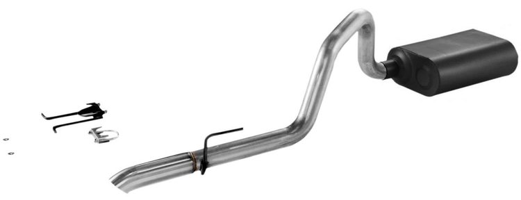 Force II Cat-Back Exhaust System 1991-1995 Jeep Wrangler YJ 4.0L HO