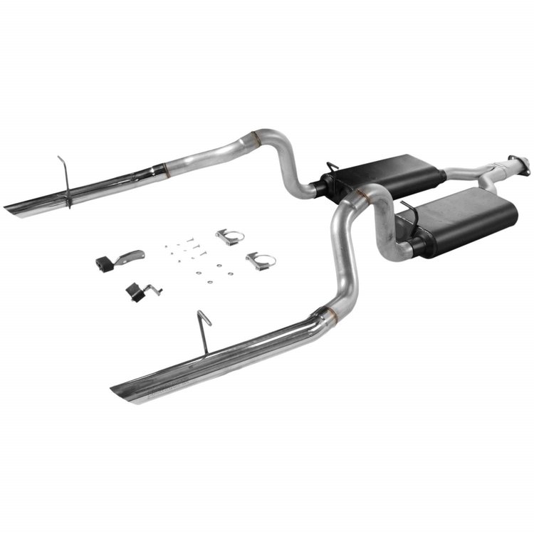 Force II Cat-Back Exhaust System 1994-1997 Ford Mustang LX 3.8L V6